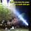Flashlight Tactical  Rechargeable Laser Extremely Bright Outdoor Accessories Portable Lighting Silver 5