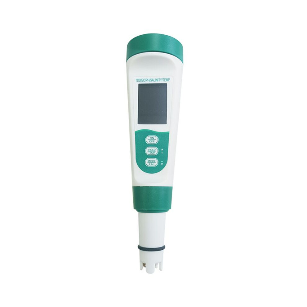 5 In 1 Tds Meter Ph Tester Ph/Tds/Ec/Salt/Temp Tester Ip65 Waterproof Ppm Meter Water Tester For Drinking Water 4712088467892