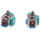 1Set for PS4 JDS-040 Controller Trigger Buttons 3D Sensor Analog Thumb Stick Caps & Screws Tools 4