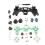 1Set for PS4 JDS-001 Controller Trigger Buttons 3D Sensor Analog Thumb Stick Caps & Screws Tools 1