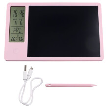 Wielofunkcyjny Elektroniczny Kalendarz na Biurko LCD Tablica do Pisma Ręcznego z Budzikiem Wilgotność Temperatura Tablica Ogłoszeń LCD, C