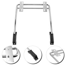 Apoio para os pés ergonômico para cadeira (1 peça) - Acessório para cadeira de escritório com suporte confortável - 109 x 95 x 4,5 cm