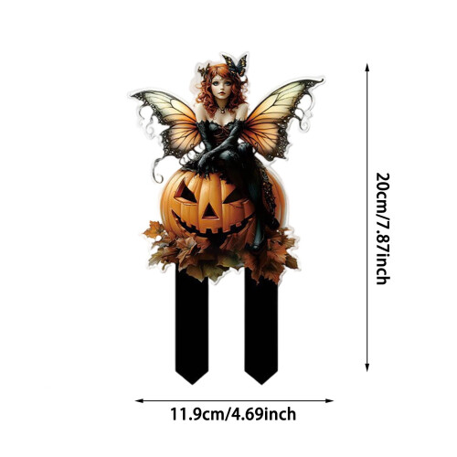 Halloween tündérkerti karó – akril manótábla, 8Styles 2