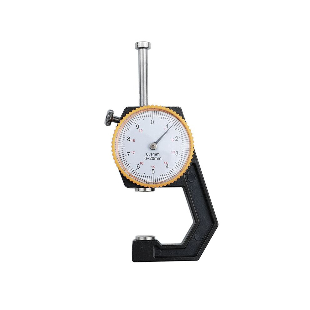 Portable Thickness Gauge 0-20Mm Pointer Thickness Gauge Handheld Flat Heads Thickness Gauge Paper Thickness Gauge 6033725985073