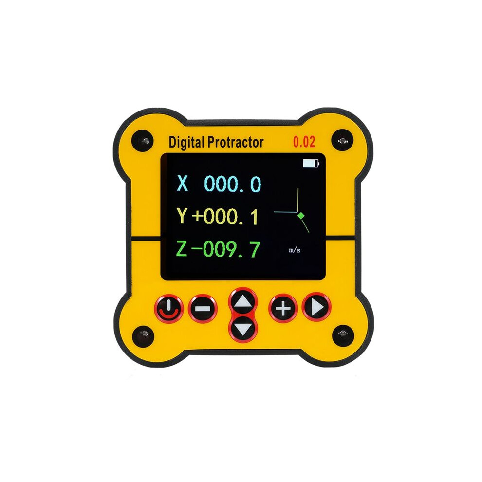 Dual Axis Level Digital Protractor Electronic Level Angle Gauge Finder Inclinometer 0.02Resolution Woodworking Tool 4713314029785