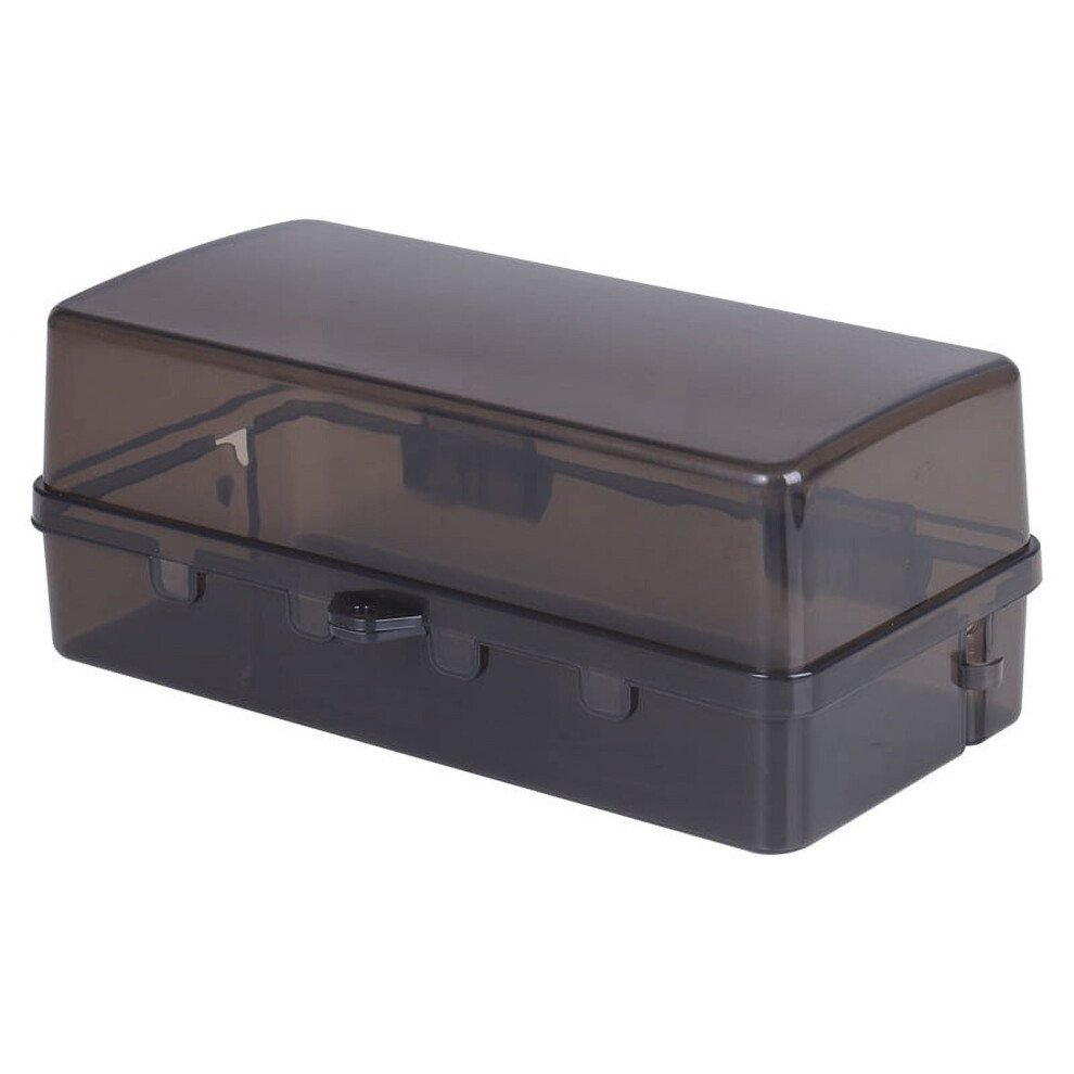 Weatherproof Electrical Box Black Plastic Outdoor Power Distribution 9450273728278