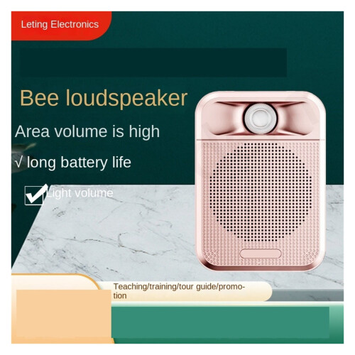Φορητό ηχείο Little Bee για δάσκαλο/δασκάλα με οδηγό που κρέμεται από τη μέση, δυνατός 1