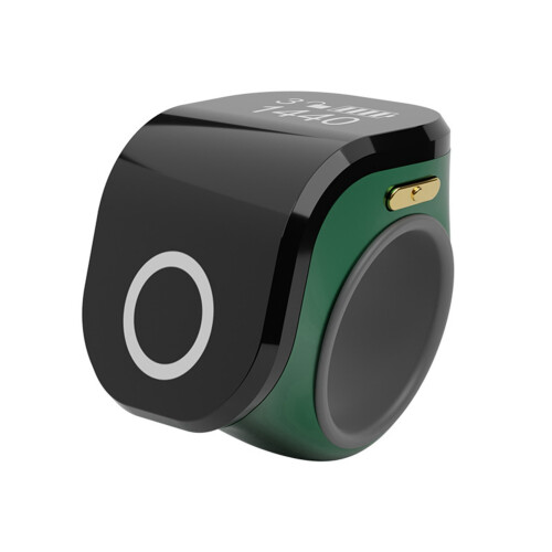 Compteur Numérique Portable Rechargeable Ring Ring Idea Tally Counter  Touch Finger Counter Vert