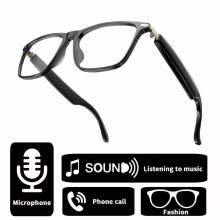Smart Wireless5.3-Brille: Bluetooth-Anrufe, Musik, HiFi-Sound, wiederaufladbar, UV- und Blaulichtfilter, Unisex, Sport & Geschenk