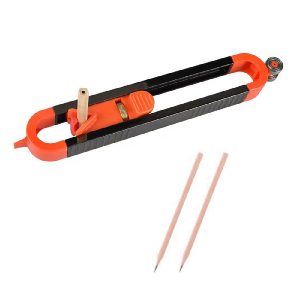 Irregular Contour Gauge Profile Scribing Ruler Contour Gauge With Lock Adjustable Woodworking Measuring Gauge Duplicator 6031969000507