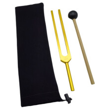 Aluminiumlegierung Stimmgabel-Set Klangtherapie-Instrument Musikinstrumentenzubehör Lindert Arbeitsstress F285HZ