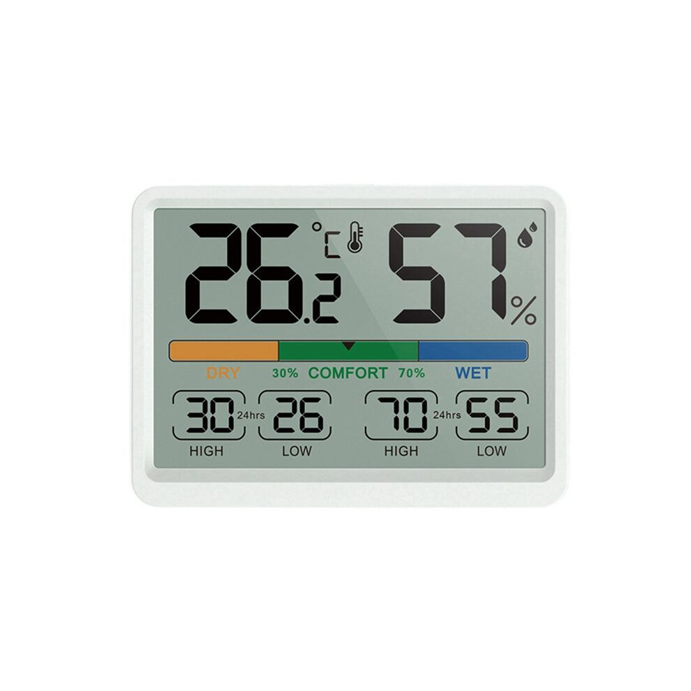 Thermometer & Hygrometer Indoor Household Electronic Temperature & Humidity Visual Measuring Instrument 6033887374937