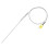 K Type Thermocouple with Plug, Meter Temperature Sensor Probe -50 to 1100C,3.3ft Wire 4x150mm 1