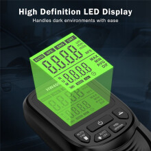 Digital Car Paint Thickness Gauge HW400S Coating Thickness Meter Automotive Coating Measurement Device Black