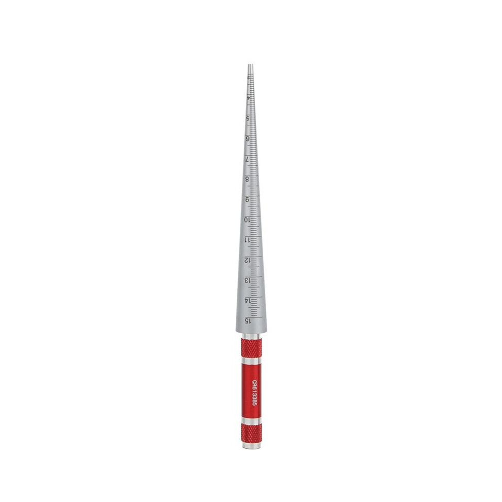 Hole Tapered Gauge, Hole Tapered Ruler Calliper Gauge Welding Gauge Taper Gauge High Accuracy Measuring Tool 3-15Mm 6031282596633