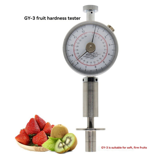 Portable Pointer Fruit Hardness Tester GY-3 Fruit Penetrometer for Pears Grapes Oranges Fruit Sclerometer 2