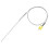 K Type Thermocouple with Plug, Meter Temperature Sensor Probe -50 to 1100C,3.3ft Wire 3.2x150mm 1