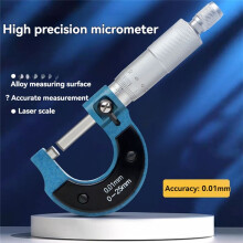 0.01mm 0-25mm Outside Micrometers Measuring Gauging Tool Scale Mechanical Caliper Precision Micro-Meter for Measurement