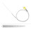 K Type Thermocouple with Plug, Meter Temperature Sensor Probe -50 to 1100C,3.3ft Wire 0.5x150mm 3