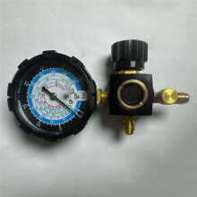 R134A Low Side Pressure Gauge R410A R22 R404A Single Manifold Gauge for Air Condition Refrigerant Charging Low