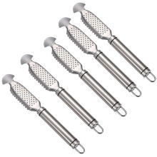 Fish Scale Scraper Tool, Multi-Purpose Fish Scale Cleaning Kit, Fish Scale Remover for Home Market Restaurant