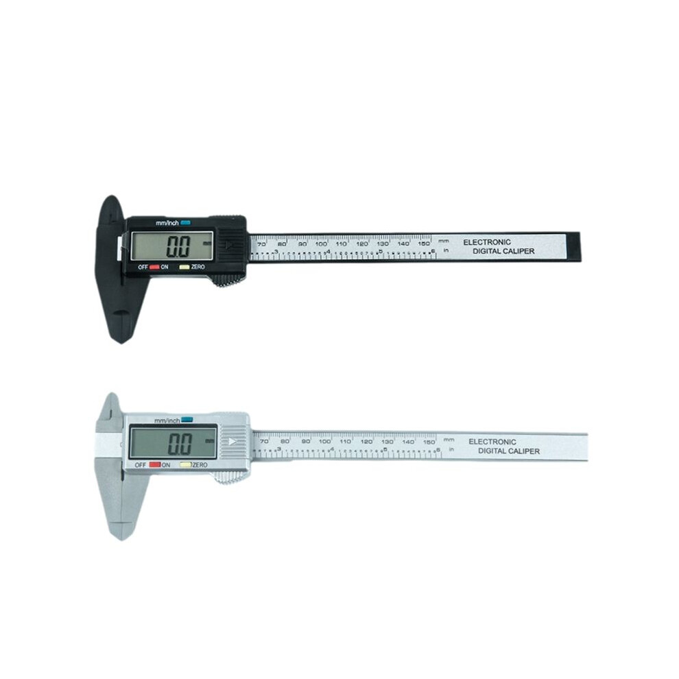 Plastic Digital Caliper, Inch Metric Fraction Conversion, 0-150Mm Digital Jewelry Ruler, Caliper 6034088828946