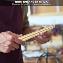 Vingermaatstok Zilveren Ringmeter Mandrel Sieradengereedschap Hongkong Maat Nauwkeurige Metingen