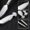 Fish Scale Scraper Tool, Multi-Purpose Fish Scale Cleaning Kit, Fish Scale Remover for Home Market Restaurant 4
