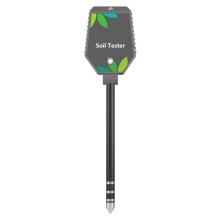 Medidor de Suelo Multifunción 8 en 1, Medidor Digital de PH, CE, Luz, Humedad, Fertilidad, Termómetro e Higrómetro para Jardinería
