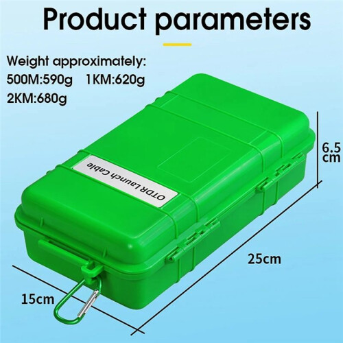 SC/APC-SC/APC OTDR Launch Cable OTDR Optical Fiber Cable Test Extension  OTDR Dead Zone Eliminator Single Mode