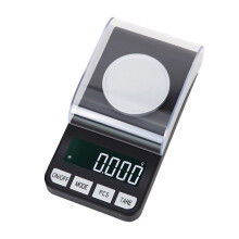 USB Charging High Precision Carat Scale Jewelry Scale Medicinal Materials Multi-Function Electronic Scale Black