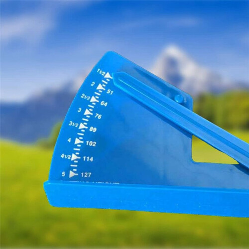 Deck Leveling Gauge 2 Pack Mower Vehicle Measuring Depth Gauge Deck Grooming Tool 1