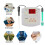 2 in 1 PH/Temp PH Tester Quality Analyzer Desktop Automatic Calibration Acidity Meter Laboratory Aquarium Pool EU Plug 3