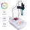 2 in 1 PH/Temp PH Tester Quality Analyzer Desktop Automatic Calibration Acidity Meter Laboratory Aquarium Pool EU Plug 7