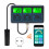 Tuya WiFi 7 In1 Water Quality Tester Multi-Parameter Water Analyzer PH/ORP/EC/PPM/CF/Humidity/TEMP Monitor Meter EU Plug 6