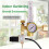 Carbon dioxide regulator Pressure gauge flowmeter Carbon Dioxide Controller CO2 Concentration Control EU plug 6