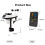 Intelligent Temperature Meter Multifunctional Weather Station Color Screen Digital Clock Intelligent Wind Anemometer 8