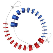 Outil de Mesure D'Inspection, Jeu de Filetage de Boulon, Écrou, Vis, Jauge en Pouces, Outil D'Inspection de Mesure