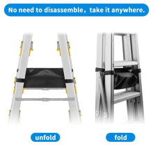 Ladder Organizer for Telescoping Ladder, Portable Tool Bag for Ladder, Tool Pouches Ladder Accessory Ladder Tool