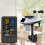 Intelligent Temperature Meter Multifunctional Weather Station Color Screen Digital Clock Intelligent Wind Anemometer 5