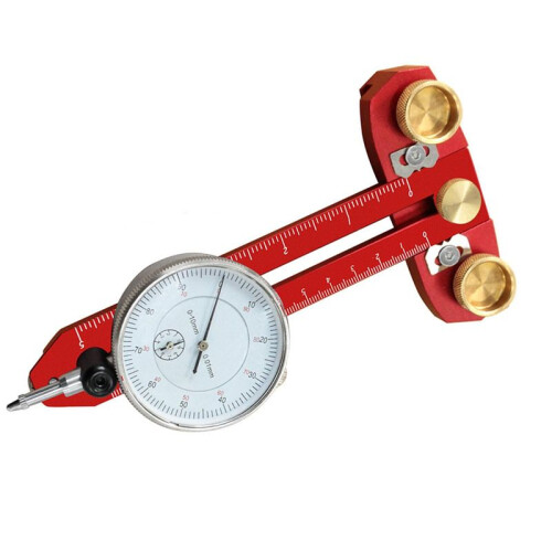 Table Saw Gauge with Dial Indicator, Table Saw Alignment Gauge Calibrator,Table Saw Alignment Calibration Tool 1