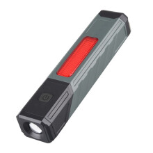 COB Flashlight Clip Torch Handheld Camping Work Torch 90 Angle Lamp with Magnet Car Inspection Red Light Warning