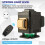 360 Self-Leveling Horizontal Vertical Leveling Horizontal Strong Light Leveler High Precision Fine Level EU Plug 2