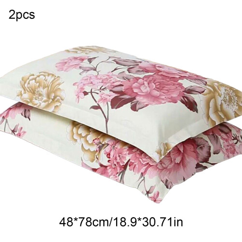Conjunto de 2 capas de almofada super macias e respiráveis, 76 x 48 cm (30 x 19 polegadas), lindas capas de almofada decorativas para cama de quarto. 2