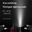 Telescopic  Flashlight USB Rechargable Waterproof Powerful Flashlights Outdoor Portable Torch Lamp 3