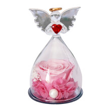 PRETXORVE Valentines Day Decorations, Natural Immortal Flowers Bring Love to Those Who Cherish Them and Exquisite Send The Blessings