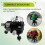 Adjustable Rotation Laser Level Metal Tripod Bracket 360 Rotation Base for 1/4inch Interface 3