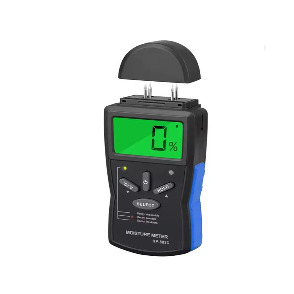 Digital Wood Timber Moisture Meter, 4 Pins, Hygrometer, Electrical Tester, Measuring Tool, Electromagnetic 6031146239423