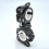 Bike Handlebar Extender Flashlight Mount1Pcs Black White Plastic Rubber Cycling Light Holder 4
