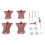 18Pcs Knitting Machine Adapter Set Replacement Tools for 22 32 40 48 and Jamit, Needles Knitting Accessories 2